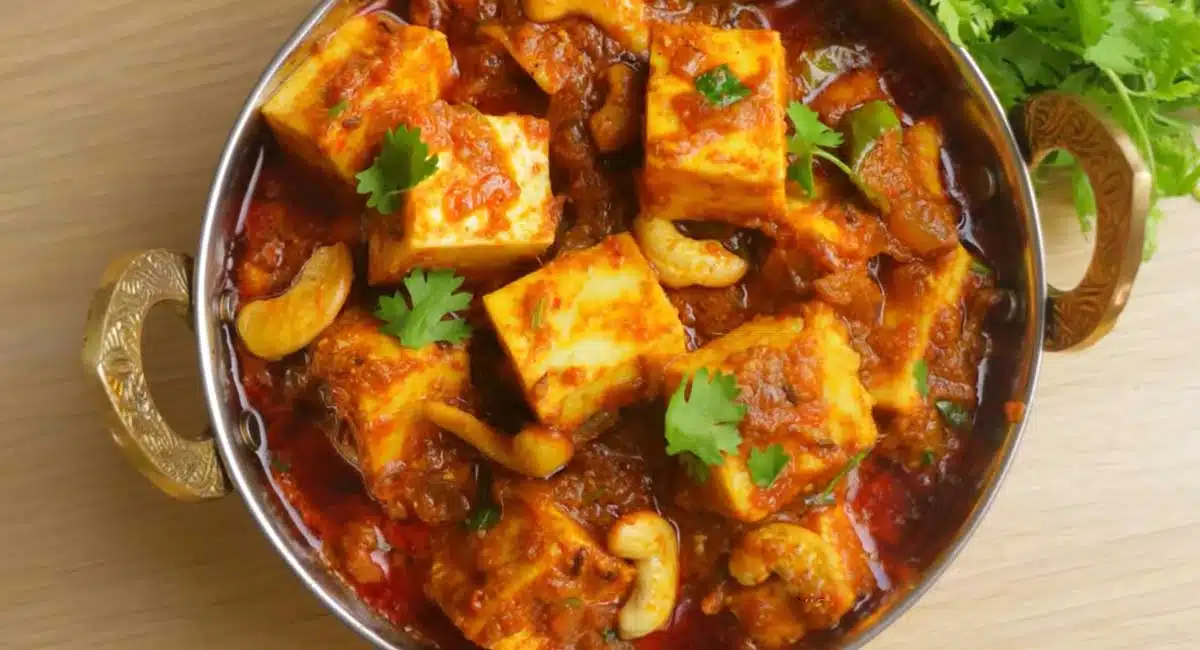 Dhaba Style Kaju Paneer Masala Making In Telugu