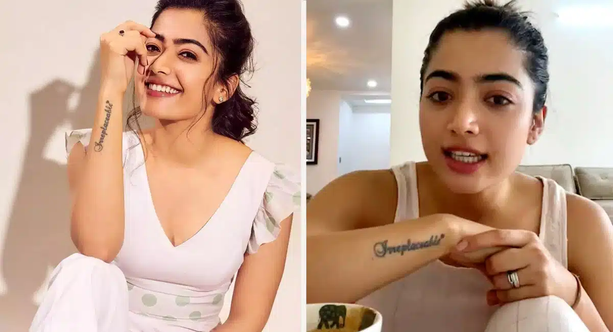 Rashmika Mandanna How She Gets Tattoo On Her Right Hand