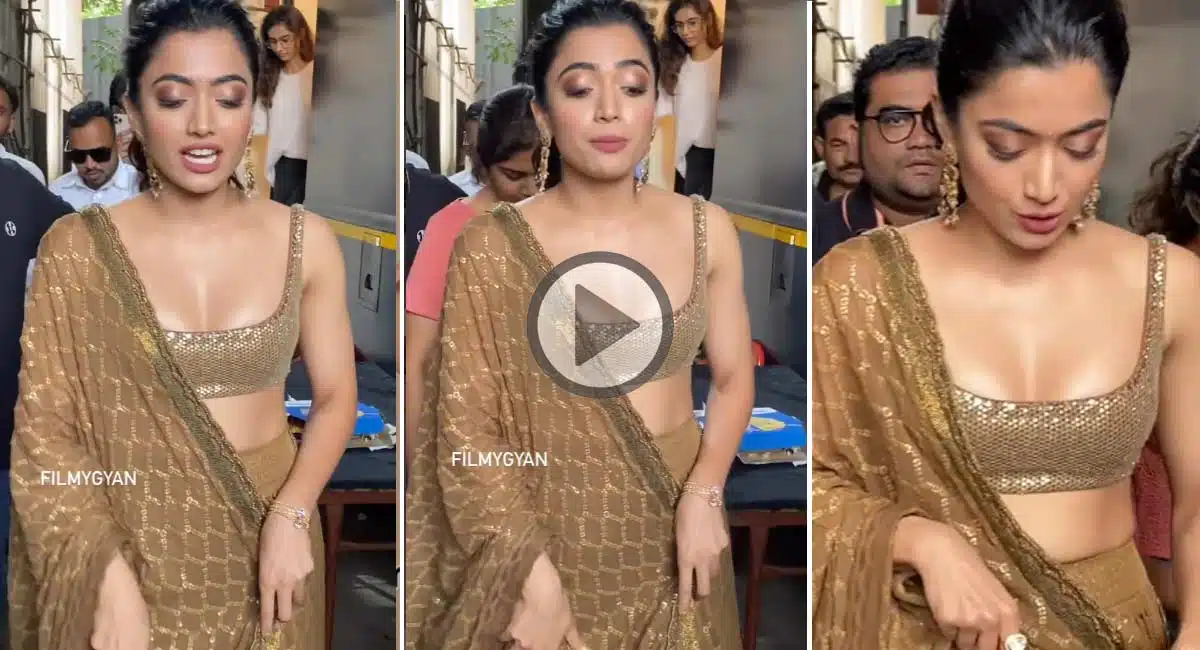 Rashmika Mandanna glamour level in peaks