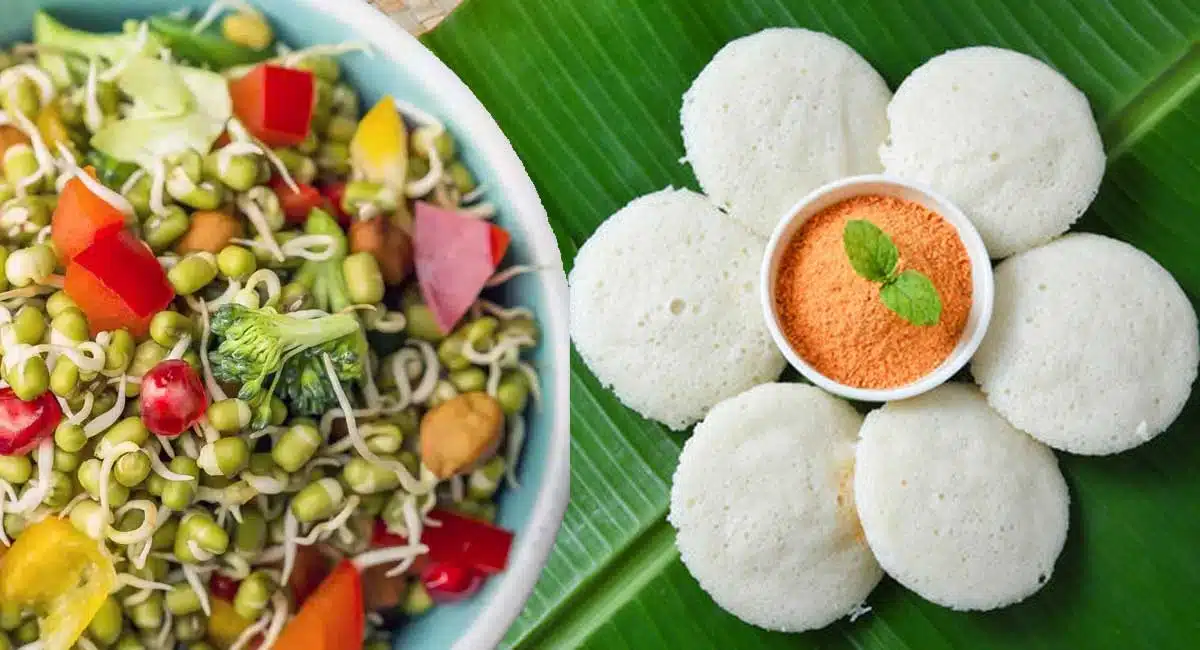 Health Benefits Those who can't eat sprouts can get plenty of protein if they eat idli