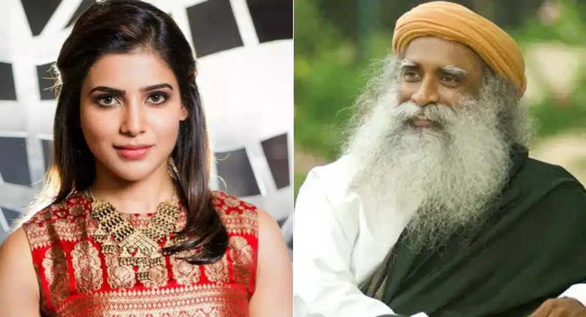 Is Samantha Marrying That Guy Who Shown By Sadhguru