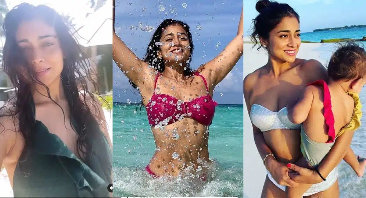 Shriya Saran latest video viral on instagram