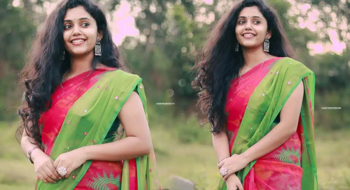 annie saree looks viral