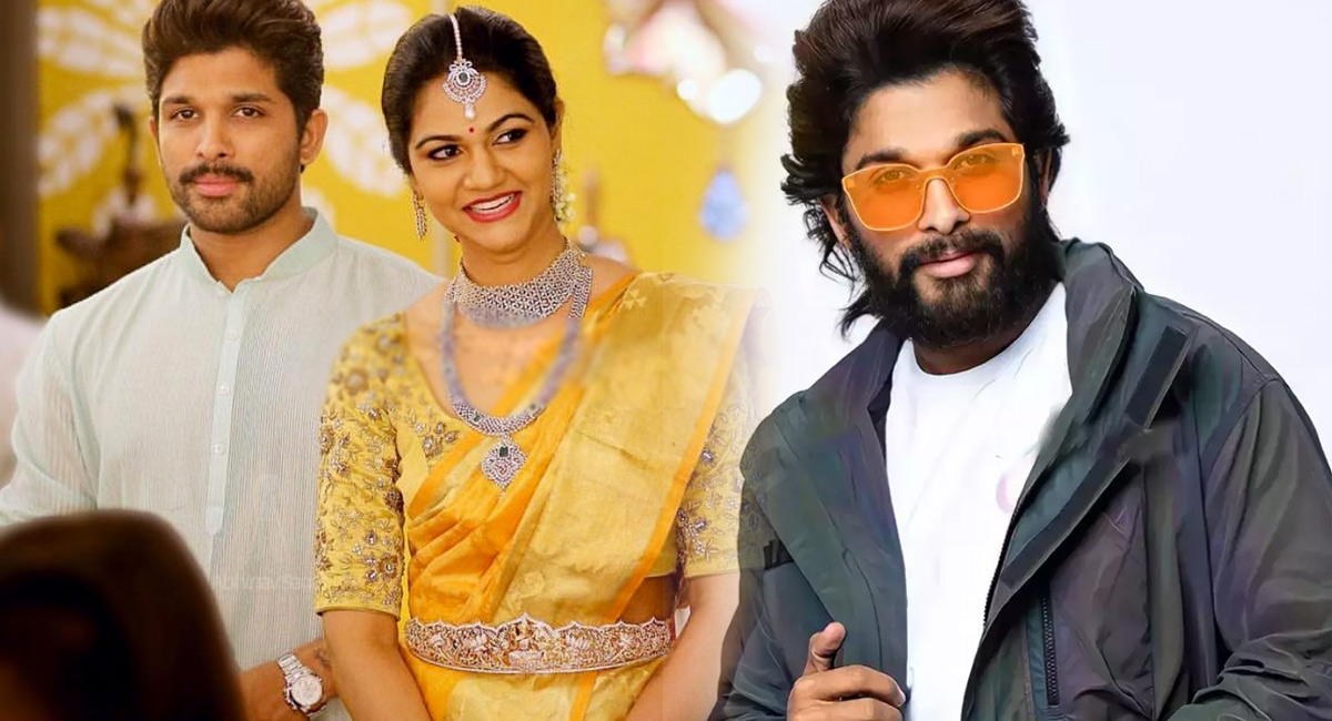 Allu Arjun : స్నేహ రెడ్డి కి పిచ్చ కోపం తెప్పించిన సంఘటన ఇదే .. అల్లు అర్జున్ కి మూడింది రోయ్ !