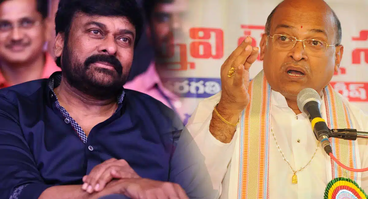 garikapati warning to chiranjeevi