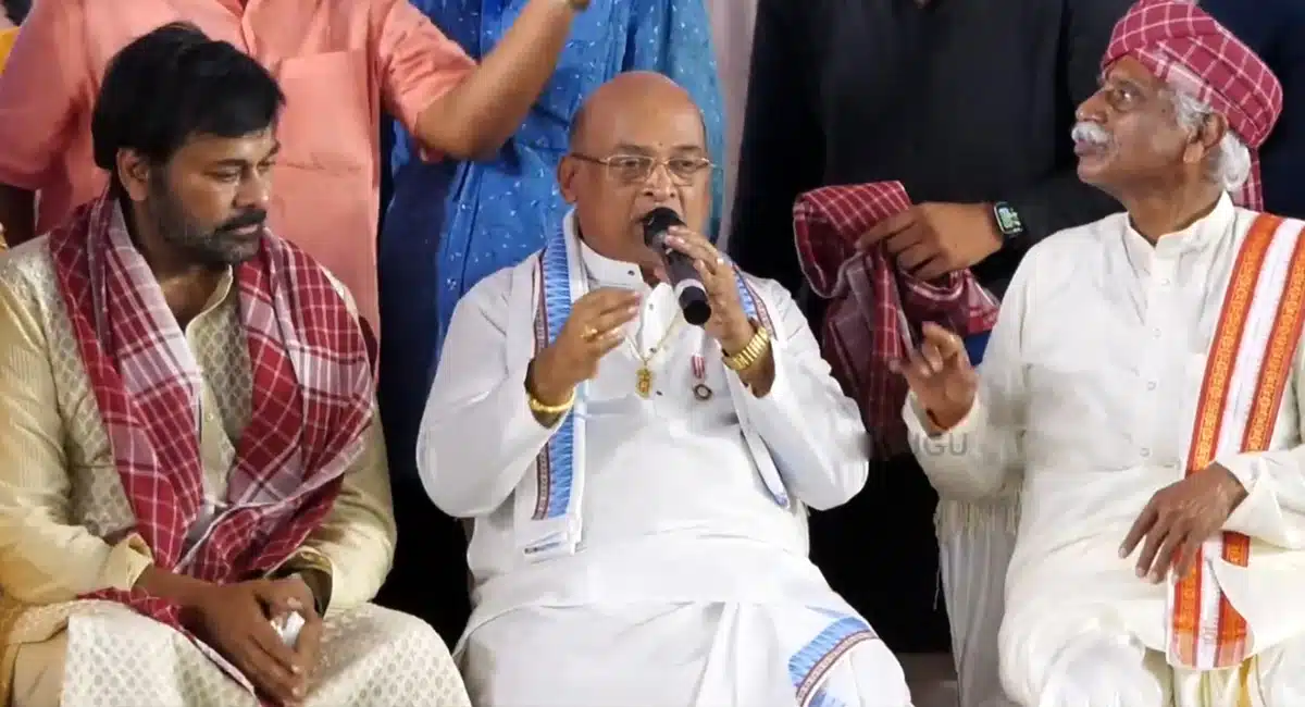 Chiranjeevi and garikapati controversy and brahmin community Controversy