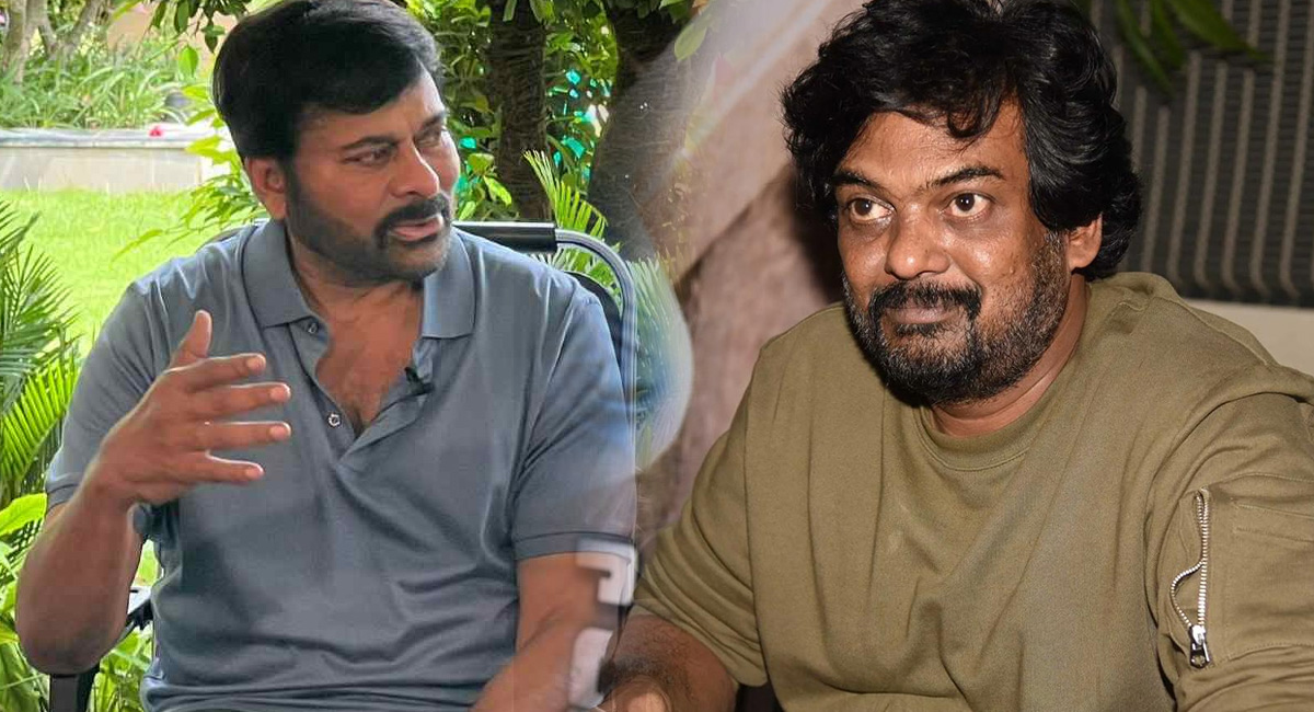 Chiranjeevi : చిరంజీవి షాక్ అయ్యే సమాధానం ఇచ్చి కక్ష తీర్చుకున్న పూరి జగన్నాథ్