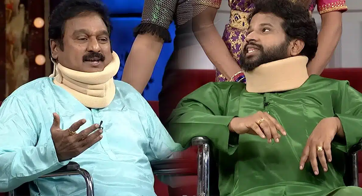 Krishna Bhagavaan fun with Hyper Aadi