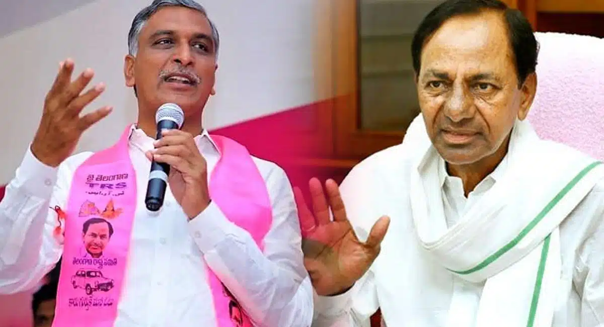 why cm kcr is keeping harish rao away in national politics