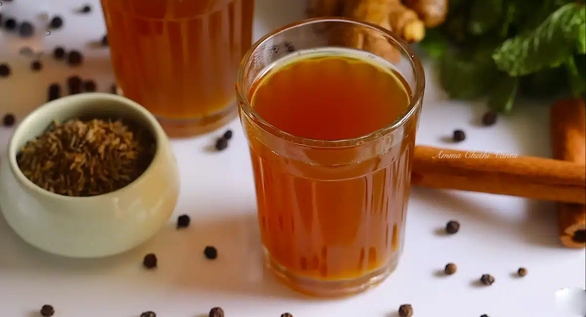 Health Benefits Of  Kashayam For Cold Cough Throat Pain