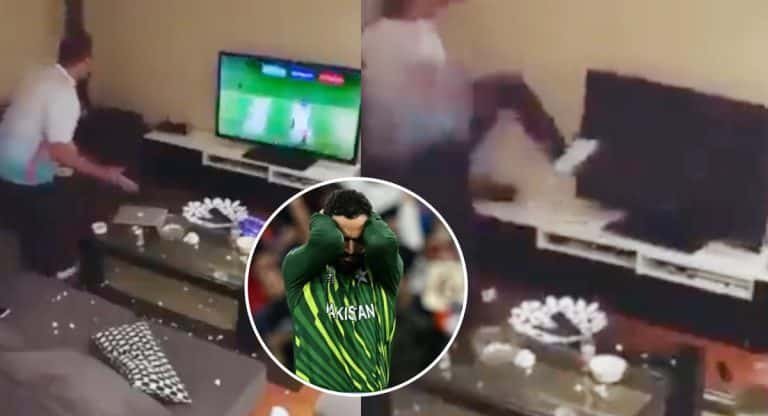 Pakistan Fan : ఇండియా పై.. మ్యాచ్ ఓడింద‌ని పాకిస్తాన్ అభిమాని ఏం చేశాడో చూడండి.. వీడియో ..!