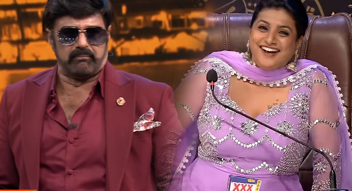 BalaKrishna Show guest is roja