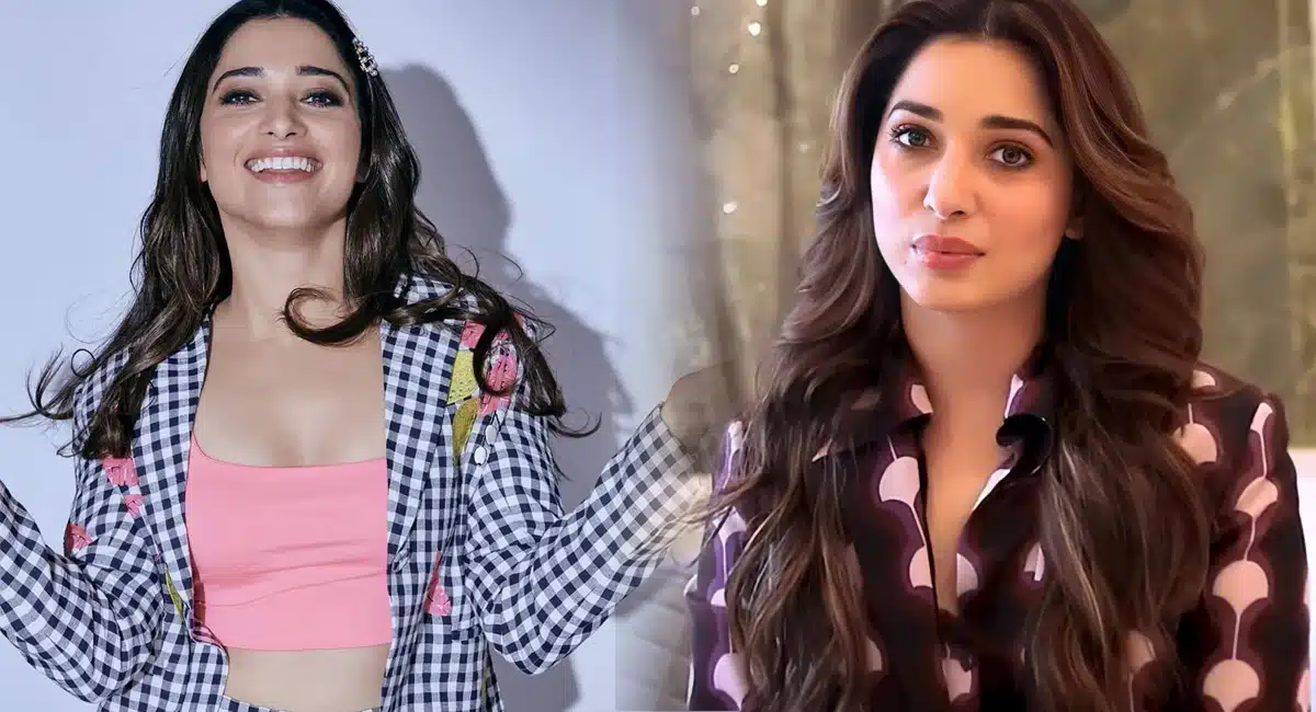 Why did Tamannaah suddenly talk about children