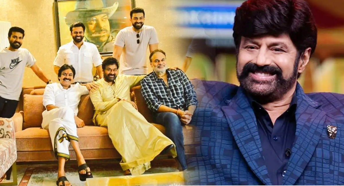 Balakrishna : మెగా ఫ్యామిలీ పరువు మొత్తం బాలయ్య కాళ్ళ దగ్గర