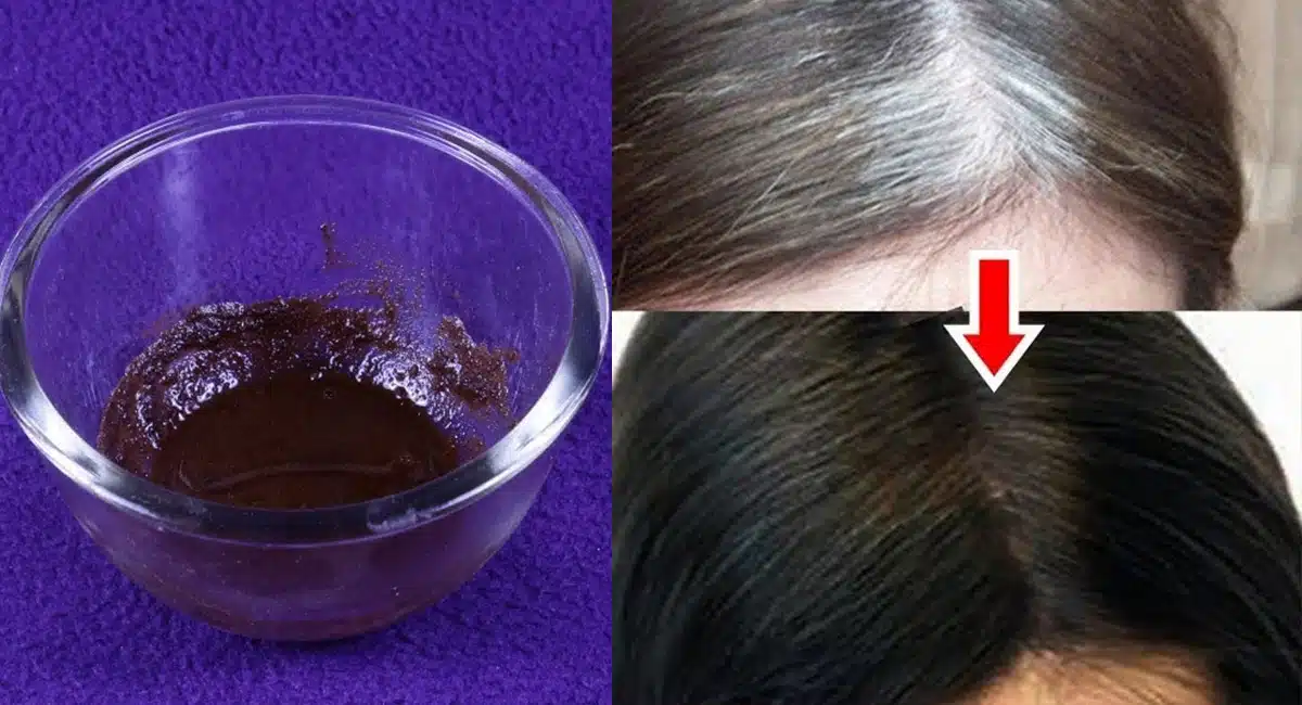 Doing this will turn your white hair permanently black