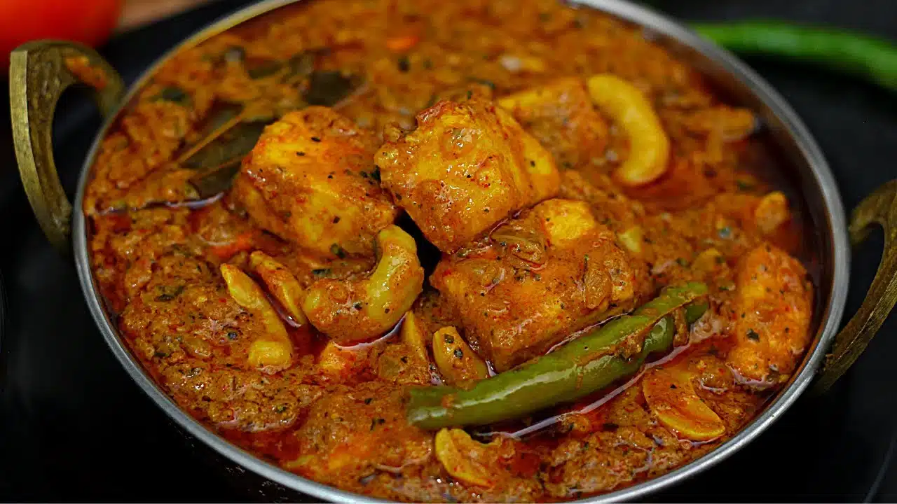 How to Cook Kaju Paneer Recipe in telugu