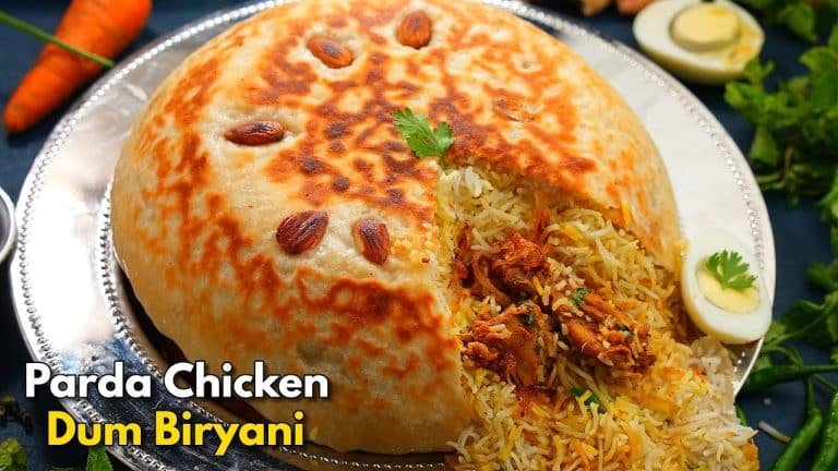 Parda Chicken Dum Biryani : ఇది కదా అసలు పరదా చికెన్ దమ్ బిర్యాని అంటే…!