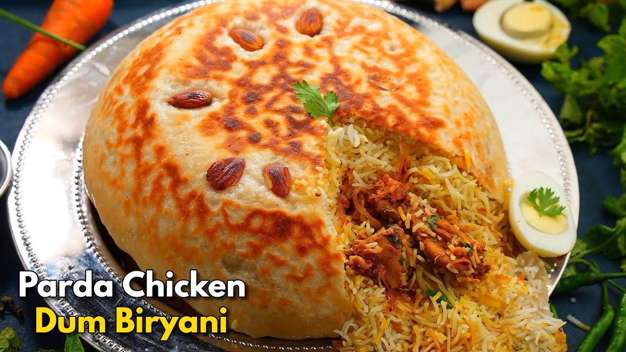 Parda Chicken Dum Biryani : ఇది కదా అసలు పరదా చికెన్ దమ్ బిర్యాని అంటే…!