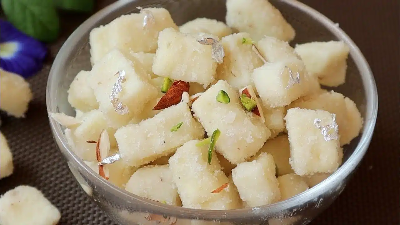 Diwali special sweet with just milk and sugar