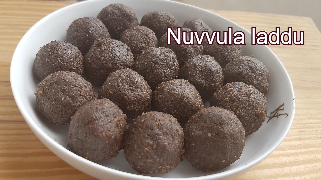 Black Sesame Seeds Laddu Recipe