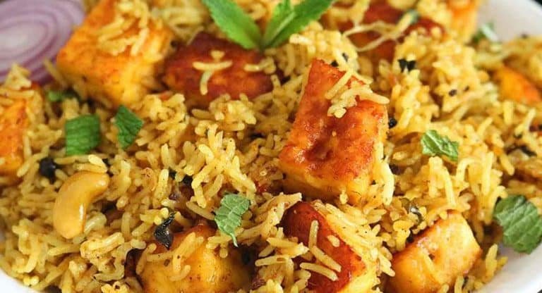 Panner Biryani : నోరూరించే కమ్మనైన పన్నీర్ బిర్యాని… ఇలా చేయండి…