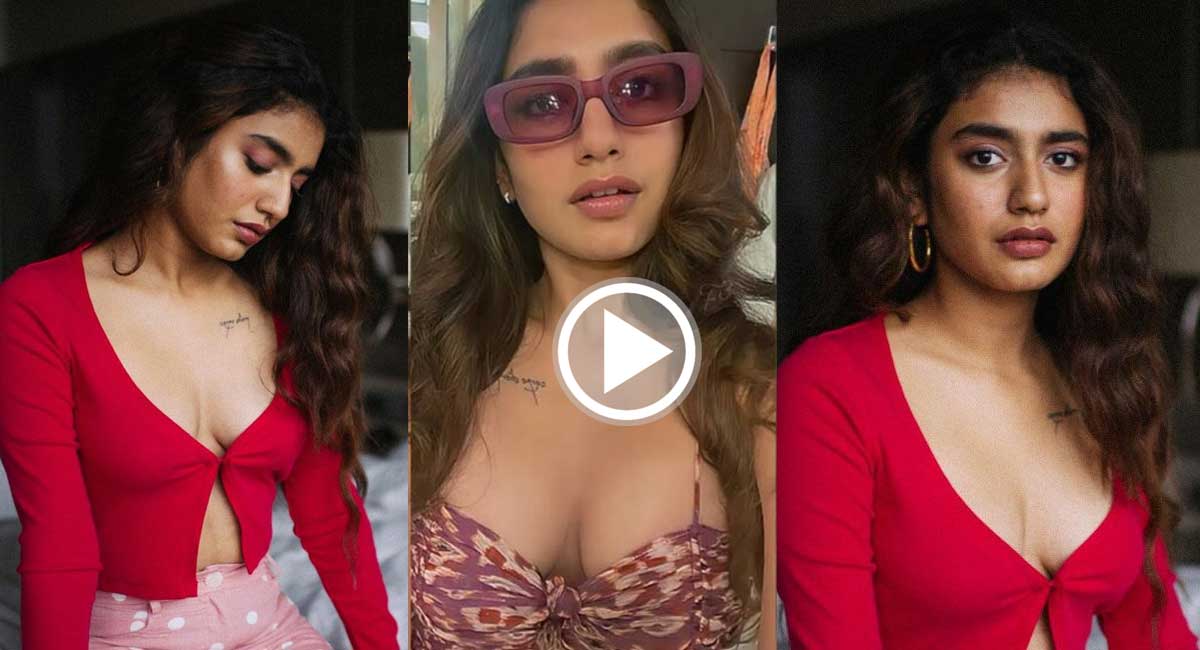 Priya Prakash Varrier latest pics gone viral