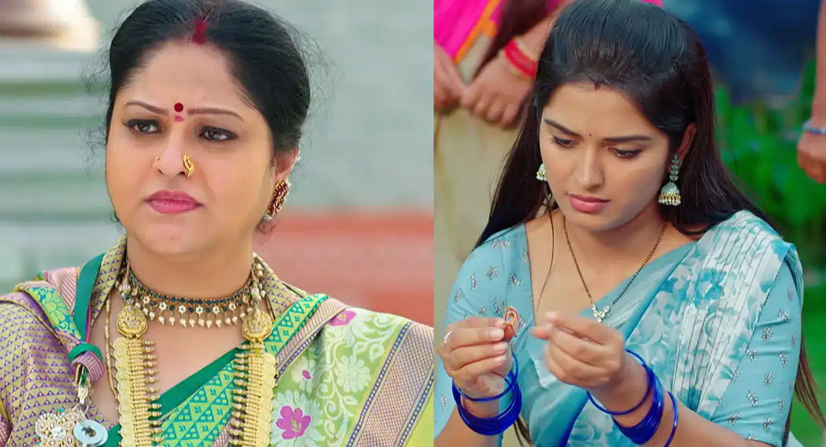 janaki finds ring in tulasi kota in janaki kalaganaledu