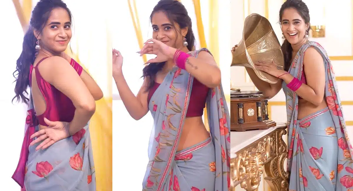 Deepthi Sunaina photoshoot video