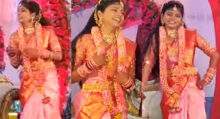 Viral Video : బుల్లెట్ బండి సాంగ్‌కు దుమ్ములేపిన వధువు… డ్యాన్స్ వేరే లెవ‌ల్‌..!