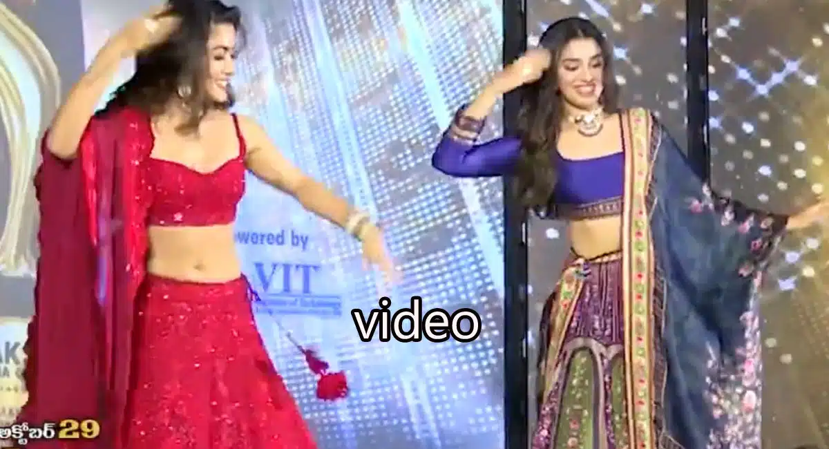Rashmika Mandanna vs Kriti Shetty Pushpa Samy Samy Song Video