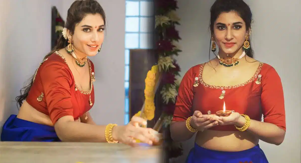 vishnu priya looks viral on instagram