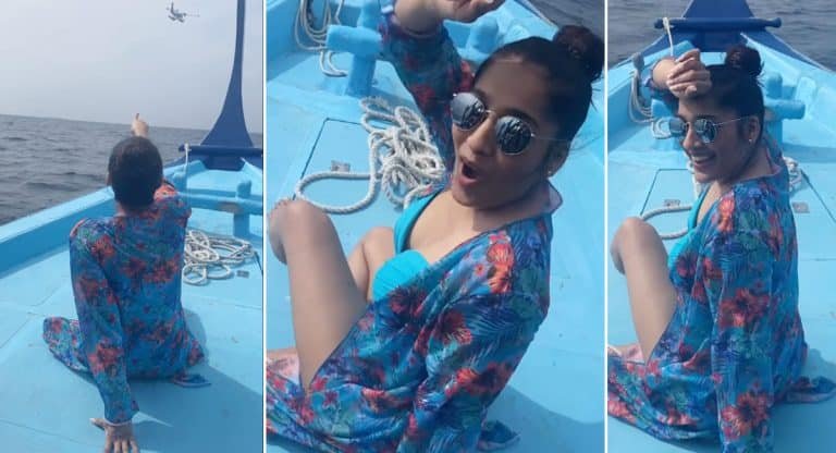 Rashmi Gautam : సముద్రంలో బికినీలో షికారు.. రష్మీ భలే దొరికిపోయింది.. పొరపాటున అందాలు మొత్తం చూపించేసింది.. వీడియో