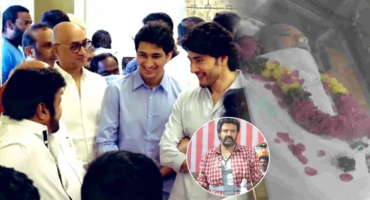 Balakrishna said that about Gautam Babu