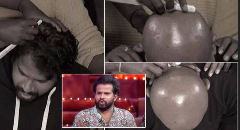 Hyper Aadi : ఇంత దారుణమా.. స్టేజ్ మీదే హైపర్ ఆదిపై దాడి చేసి గుండు కొట్టించి తీవ్రంగా అవమానించారు