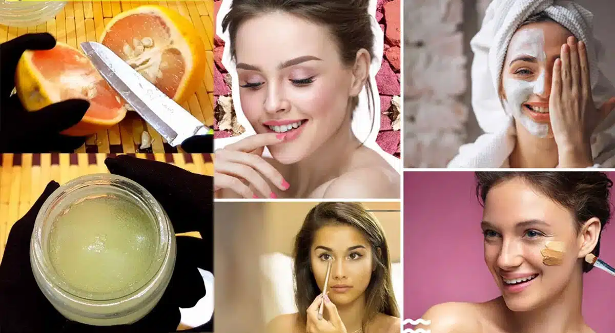 Beauty Tips in Apply wheat flour