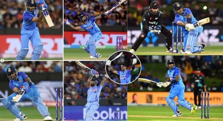 Suryakumar Yadav : న్యూజిలాండ్‌కి వ‌ణుకు పుట్టించిన మిస్ట‌ర్ 360.. సూర్య కుమార్ షాట్స్ క‌చ్చితంగా చూసి తీరాల్సిందే..!
