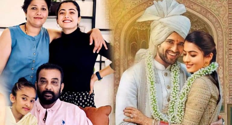 Rashmika Mandanna : ఒక్క ఫోటో తో రష్మిక మందన్న పేరెంట్స్ కి పిచ్చ కోపం వచ్చింది .. విజయ్ దేవరకొండ తో పెళ్లి అయిపోయింది ?