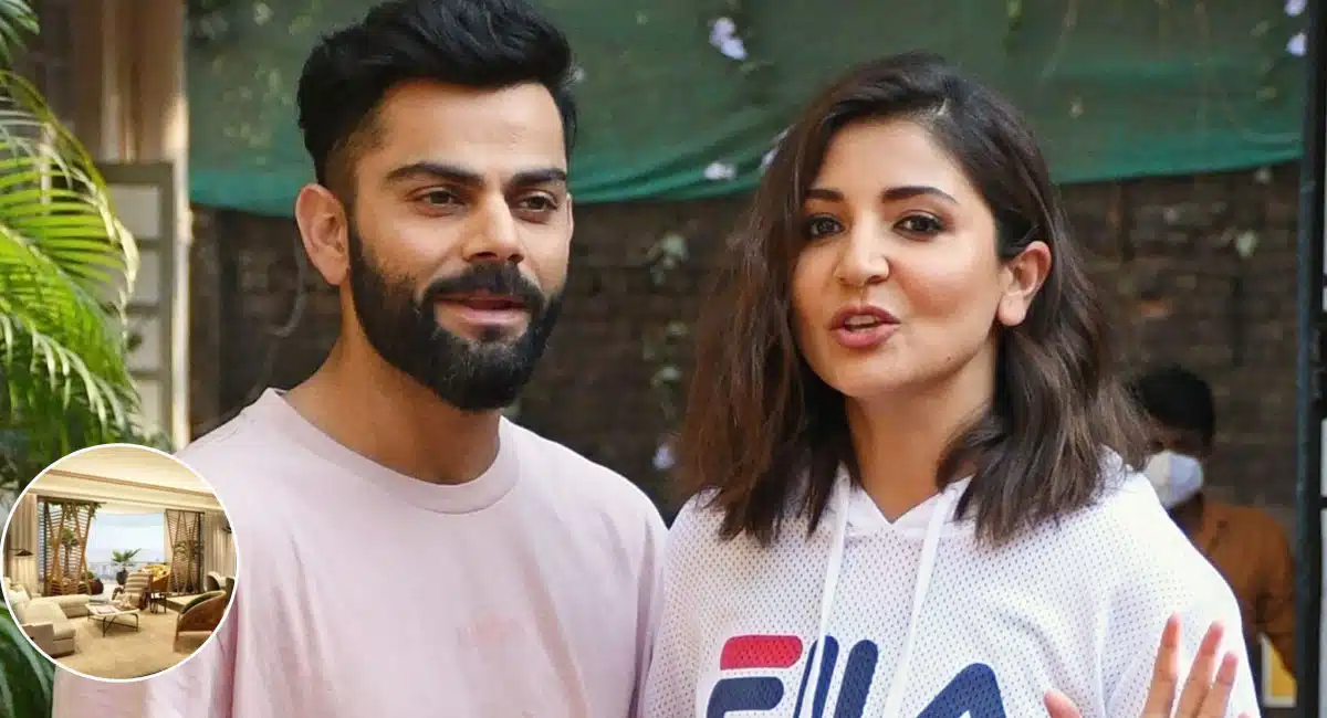 Virat Kohli and Anushka Sharma staying in a rented house