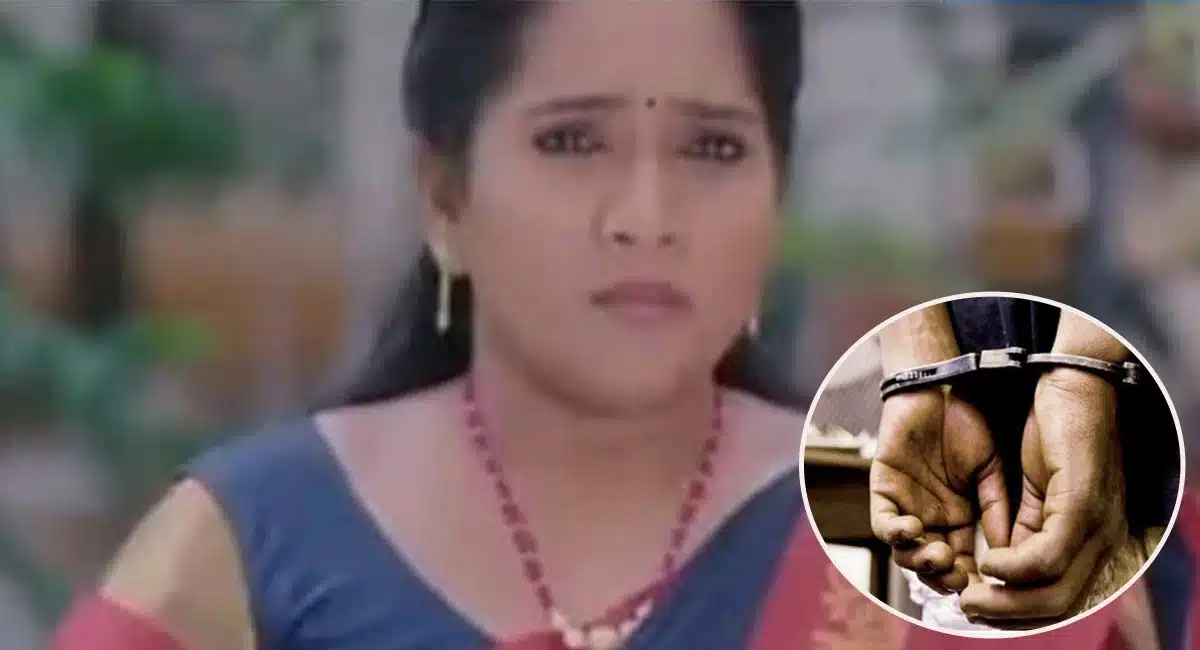 popular telugu top serial actress arrested