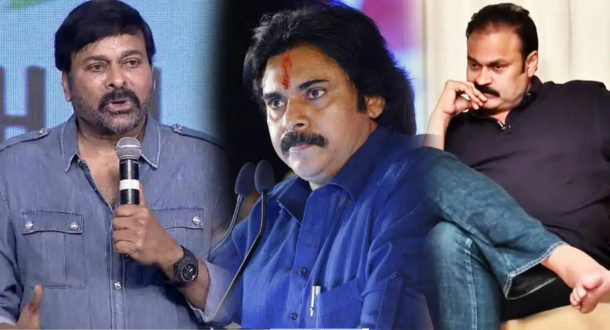 Chiranjeevi effects to the Pawan Kalyan and Naga Babu