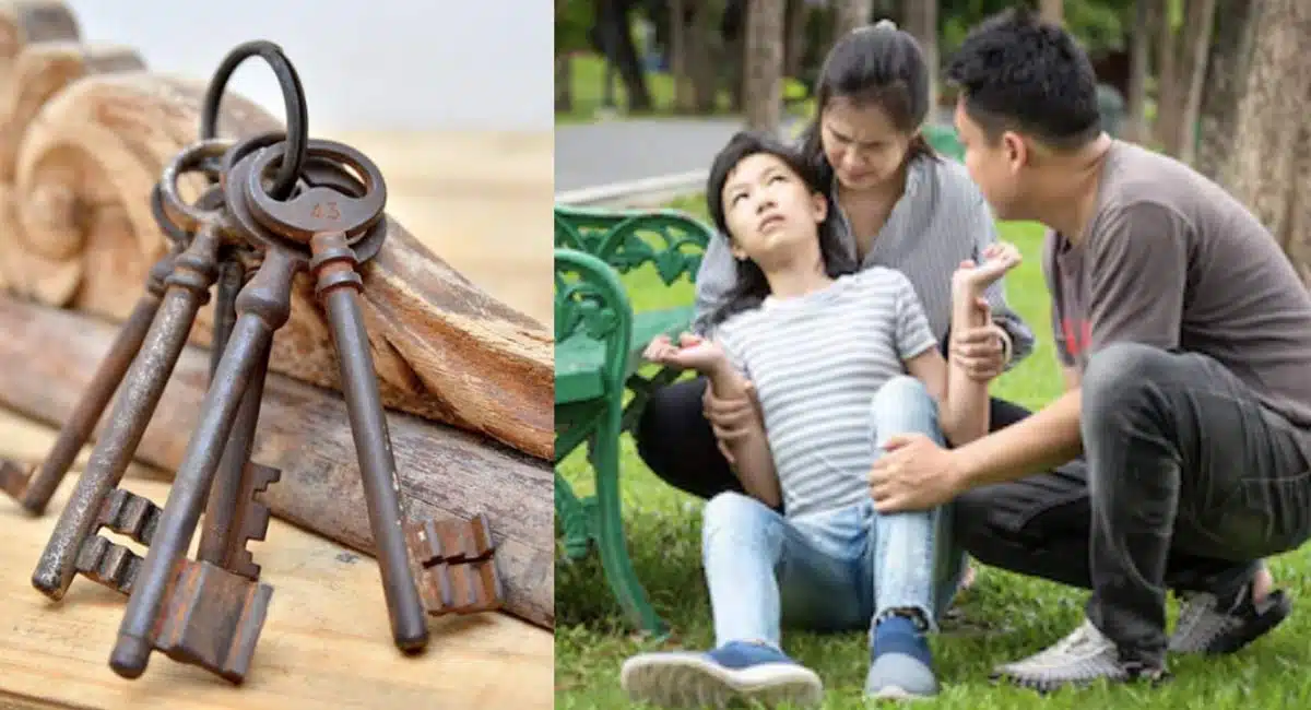 Do you know why iron is placed in hand when fits are coming