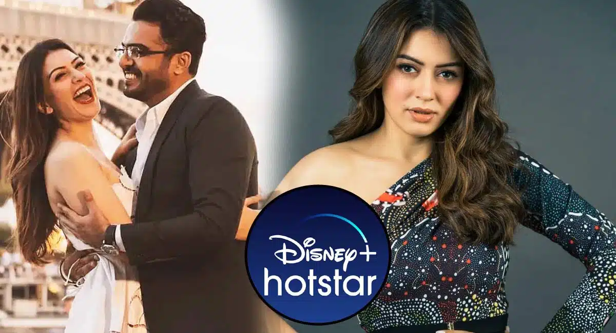 Hansika who made a deal with Disney hot star