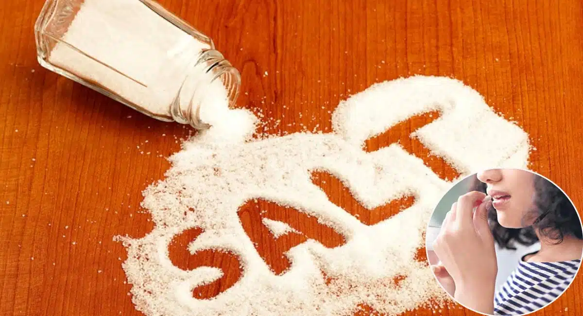 How many health problems with salt