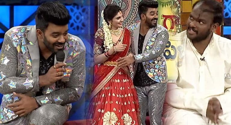 Sudheer Sudheer : రష్మీ ని పక్కన పెట్టేసి వర్షతో రొమాన్స్ చేస్తున్నన సుడిగాలి  సుధీర్… ఇమాన్యుల్ కు ఏసర పెట్టేసాడుగా..!