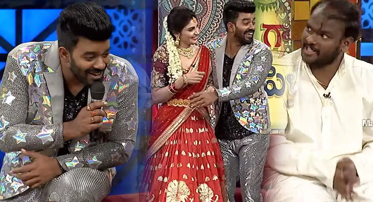 Sudigali sudheer love track with varsha Extra Jabardast