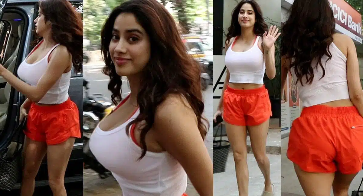 Janhvi Kapoor New Gym video viral