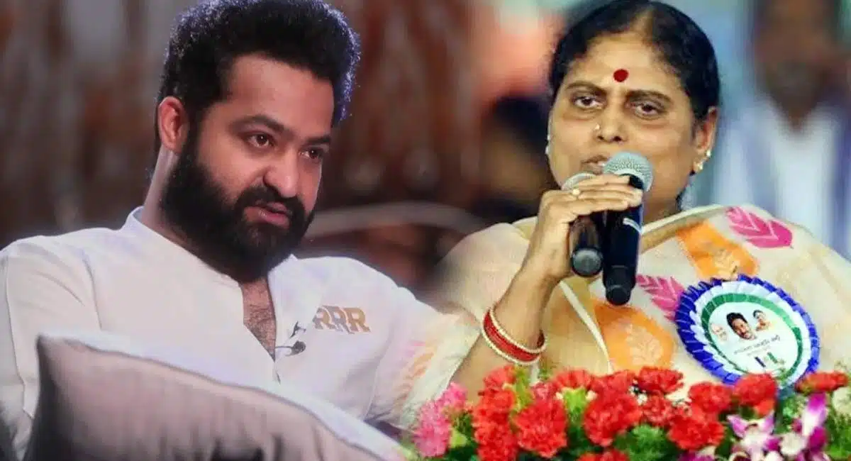 JR NTR positive response to ys vijayamma