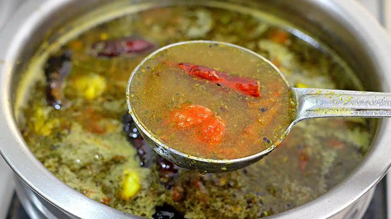 Karivepaku Rasam Recipe in Telugu