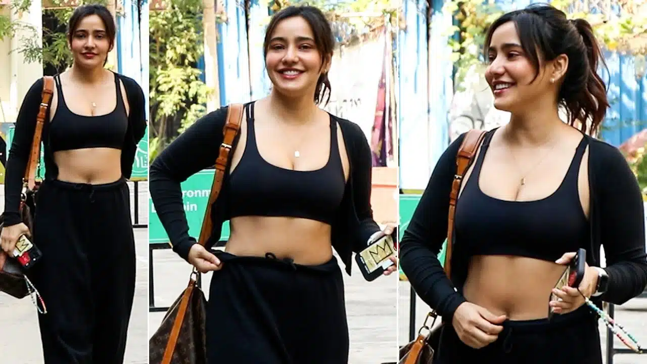 neha sharma aisha sharma gym video