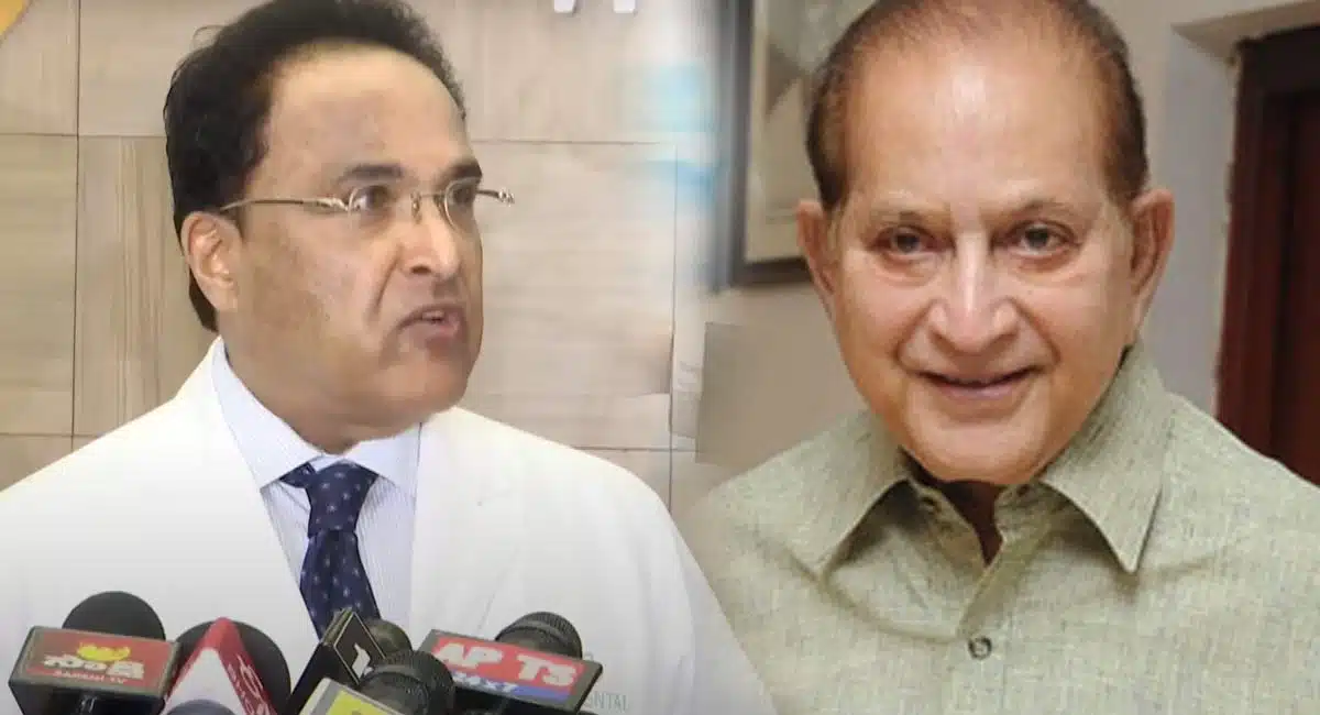 superstar krishna said about the health of the doctor in an open press meet